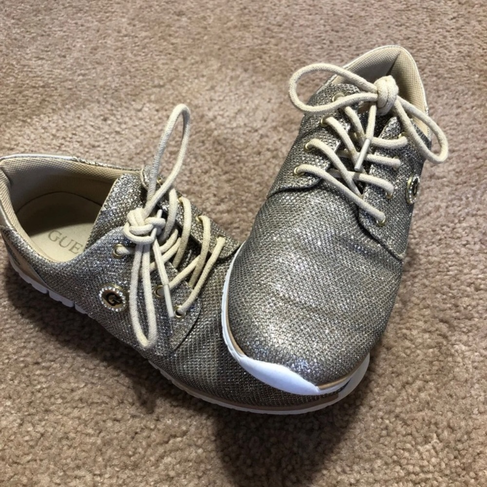 Gold Fashion Sneakers